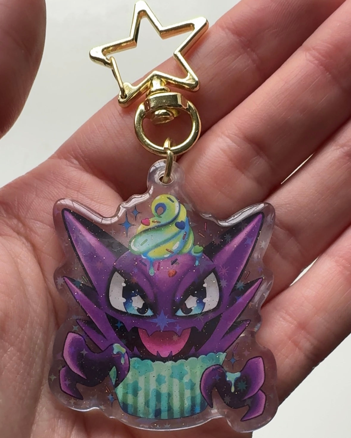 Spooky ghoul keychain 🌟