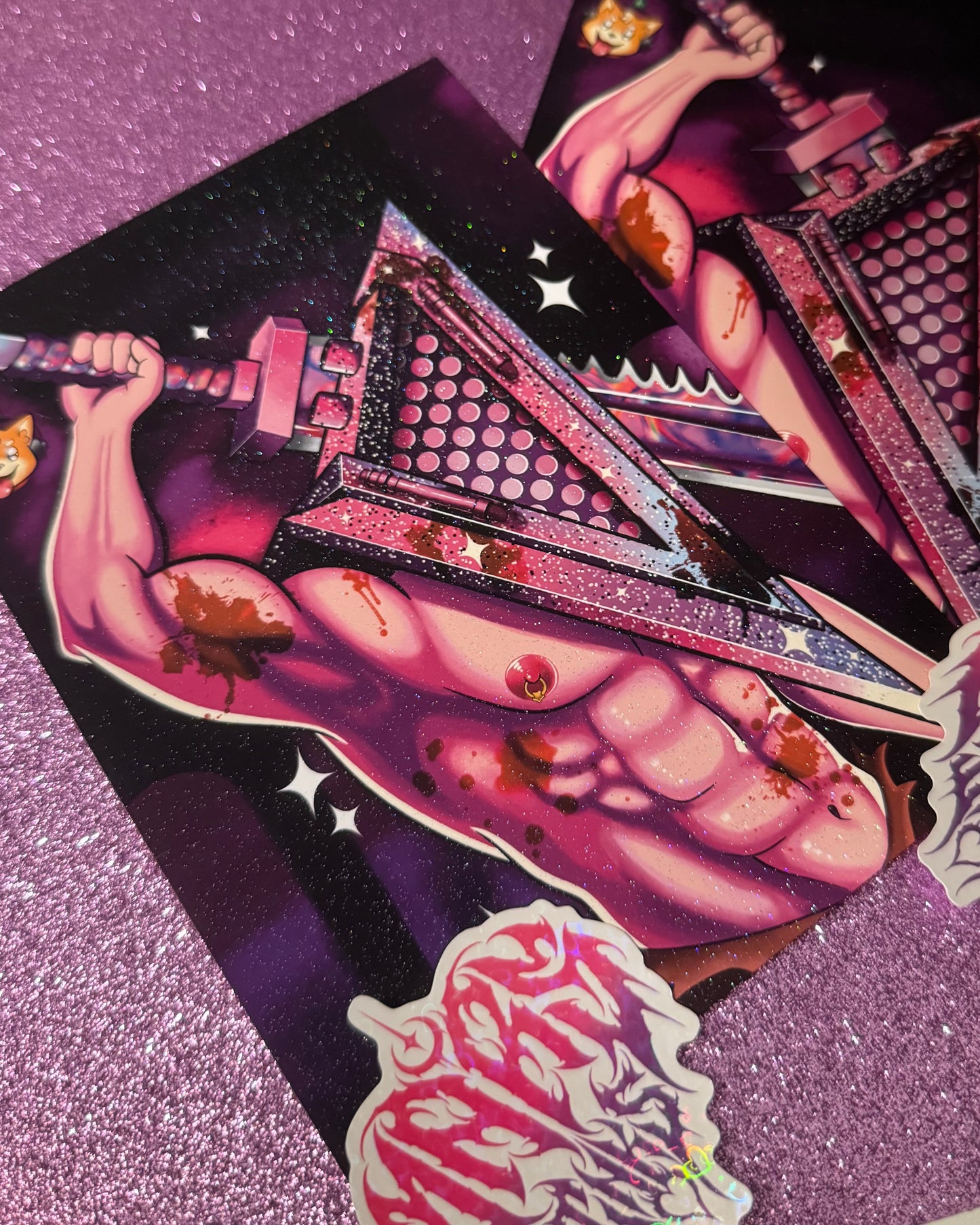 Triangle Chad Mini-Print