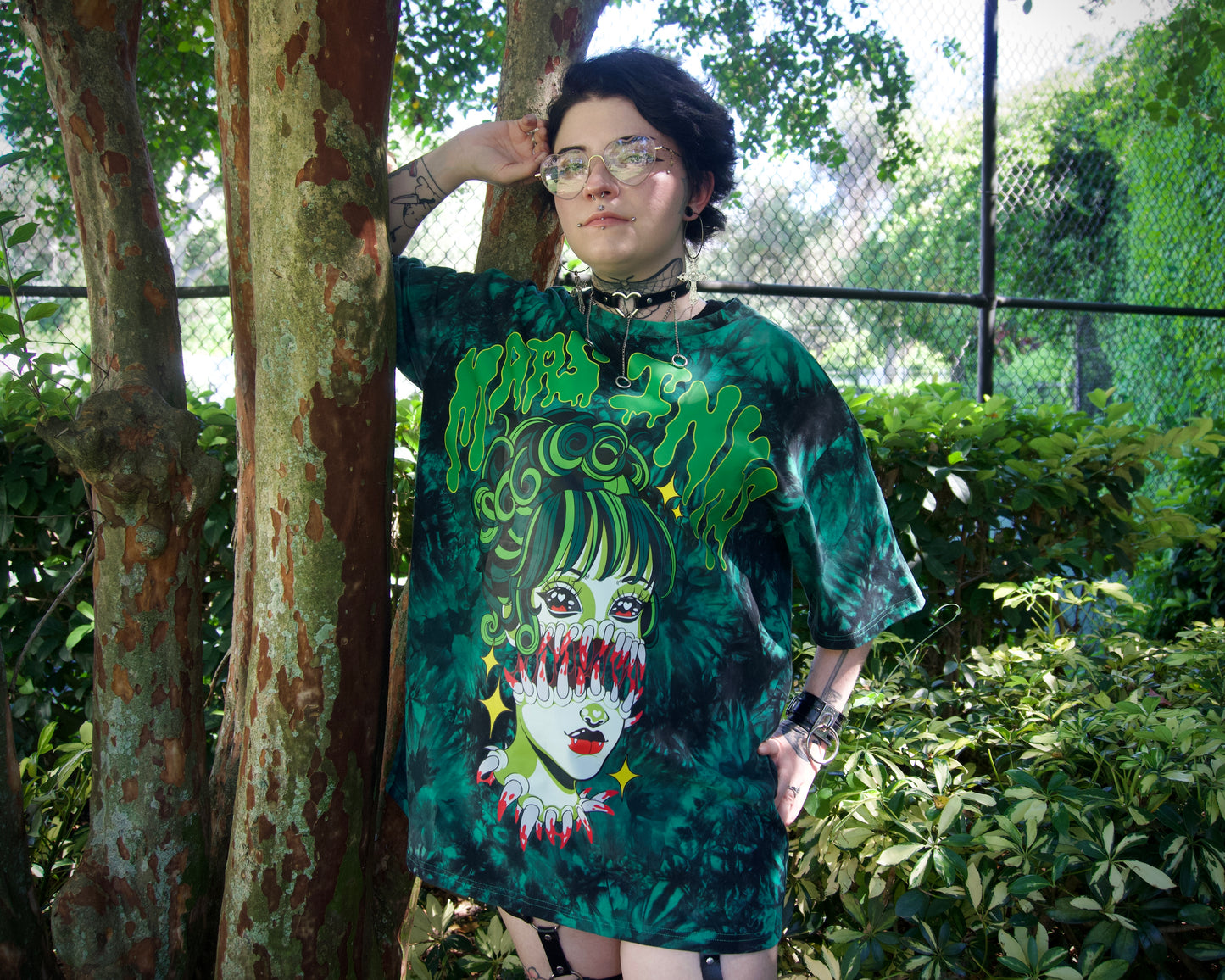 SLIMEY MONSTER GIRL TEE