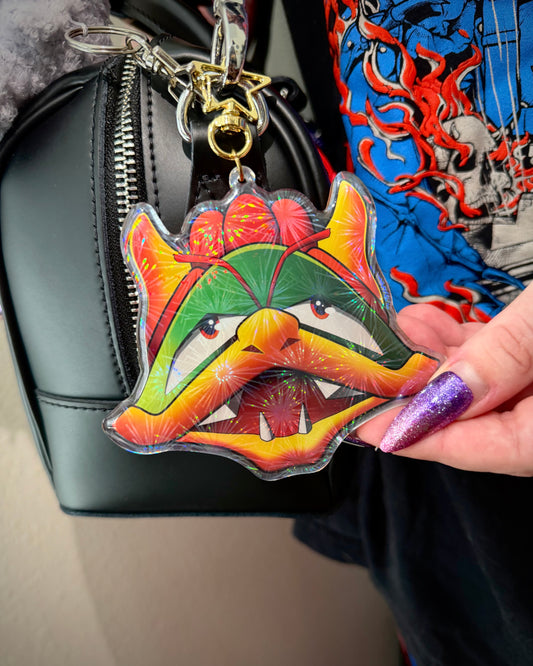 King Turtle Face Lift Bagcharm
