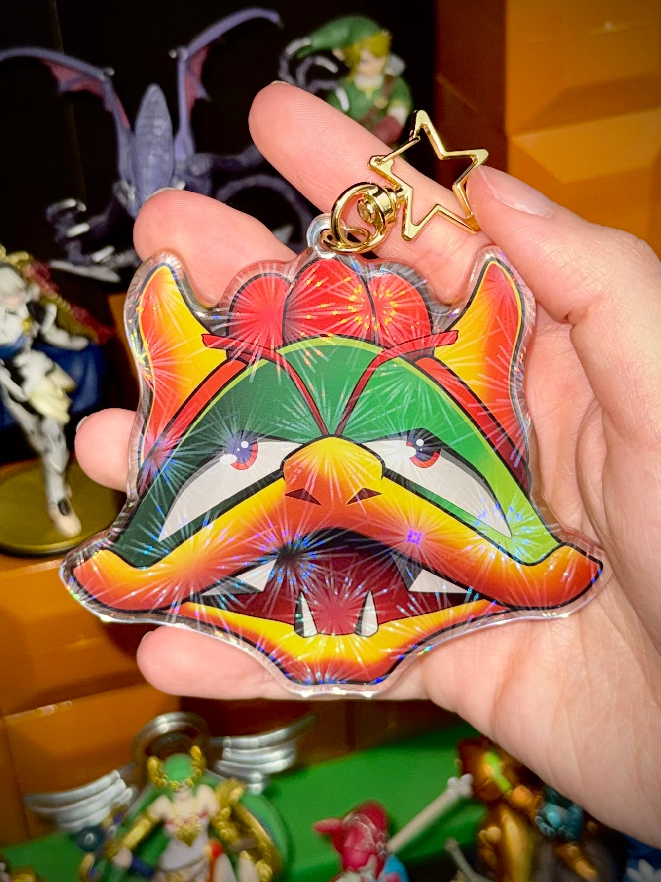 King Turtle Face Lift Bagcharm